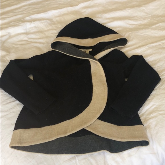 GUC Anthropologie Boiled Wool Hoodie - Picture 1 of 7